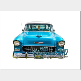 1955  Chevrolet 210 2 Door Station Wagon Posters and Art